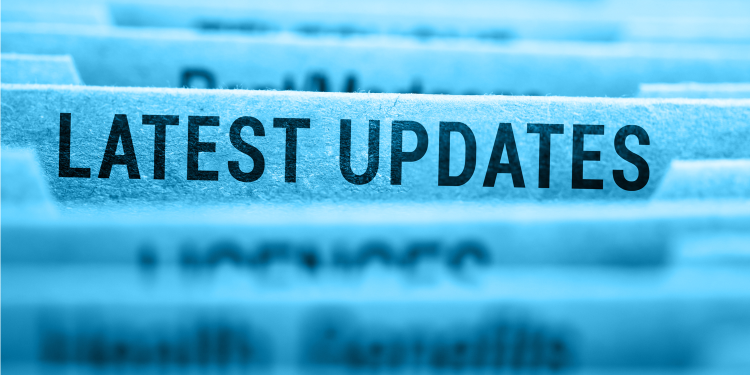 Latest Updates Tint Blue Crop