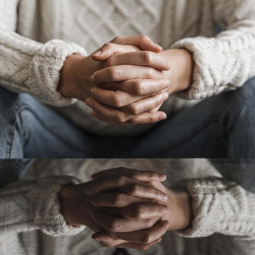 Close Up Worried Woman